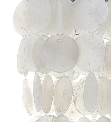 Cayla 7" Seashell LED Pendant Pendant - JONATHAN Y